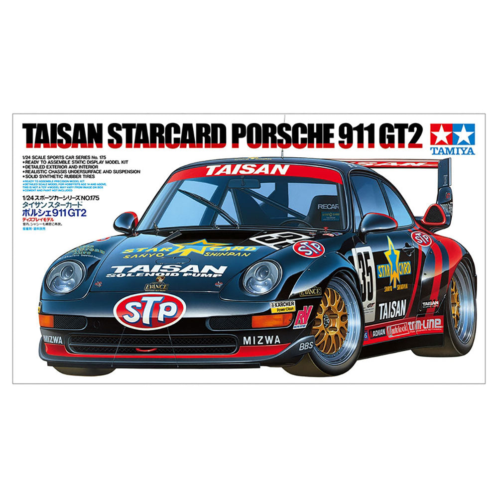 TAMIYA 1/24 PORSCHE 911 GT2 TAISAN STARCARD