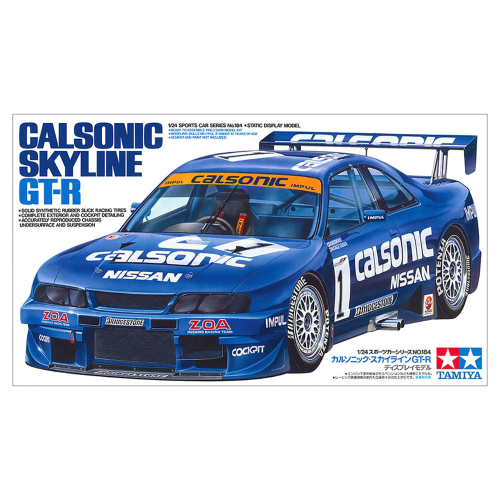 TAMIYA 1/24 CALSONIC SKYLINE GT-R (R33)