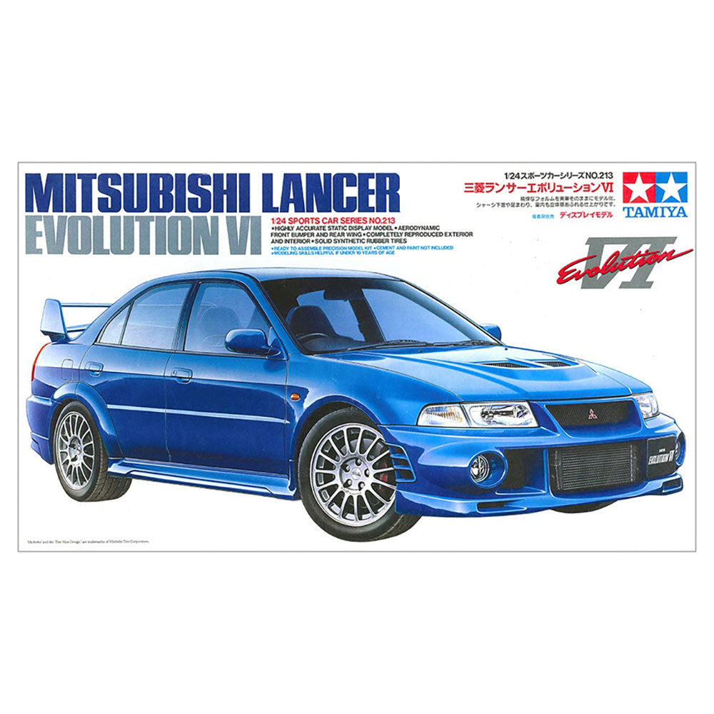 TAMIYA 1/24 MITSUBISHI LANCER EVOLUTION VI