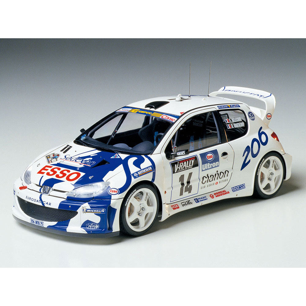 TAMIYA 1/24 PEUGEOT 206 WRC