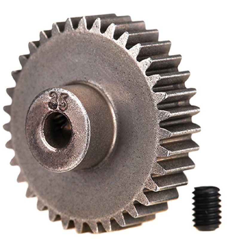 TRAXXAS GEAR 35-T PINION (48-PITCH)/ SET SCREW