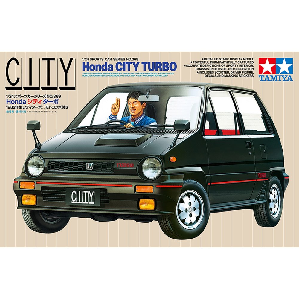 TAMIYA 1/24 HONDA CITY TURBO