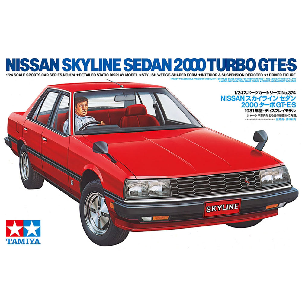 TAMIYA 1/24 NISSAN SKYLINE 2000 TURBO GT-E S