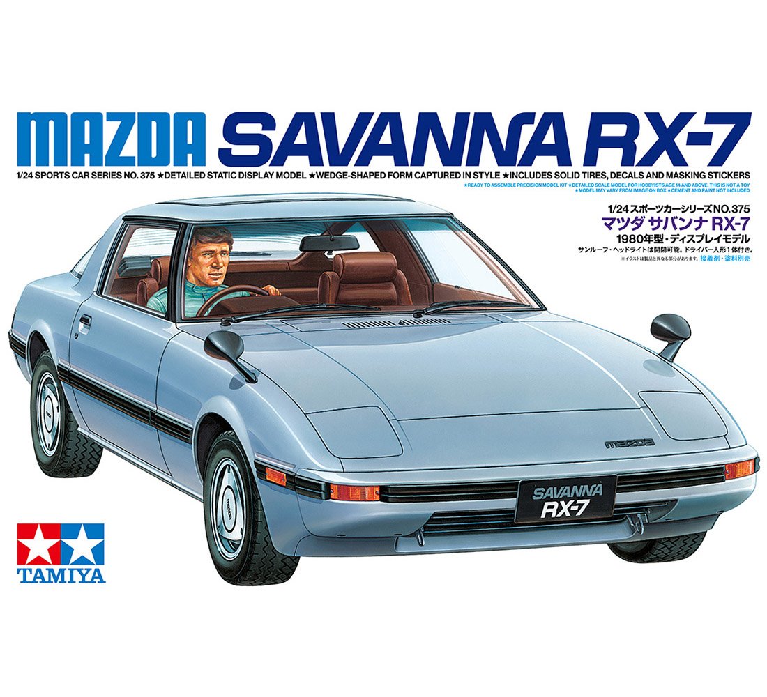 TAMIYA 1/24 MAZDA SAVANNA RX-7