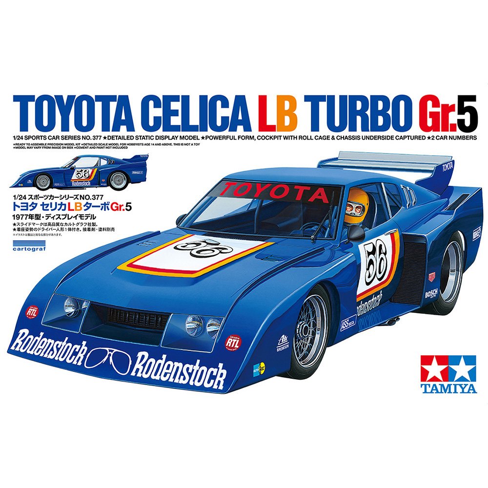 TAMIYA 1/24 CELICA LB TURBO GR.5
