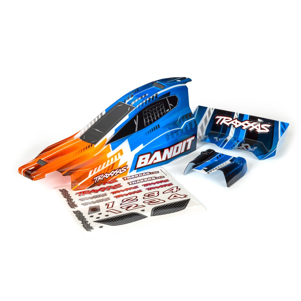 TRAXXAS BANDIT ORANGE BODY W/ WING