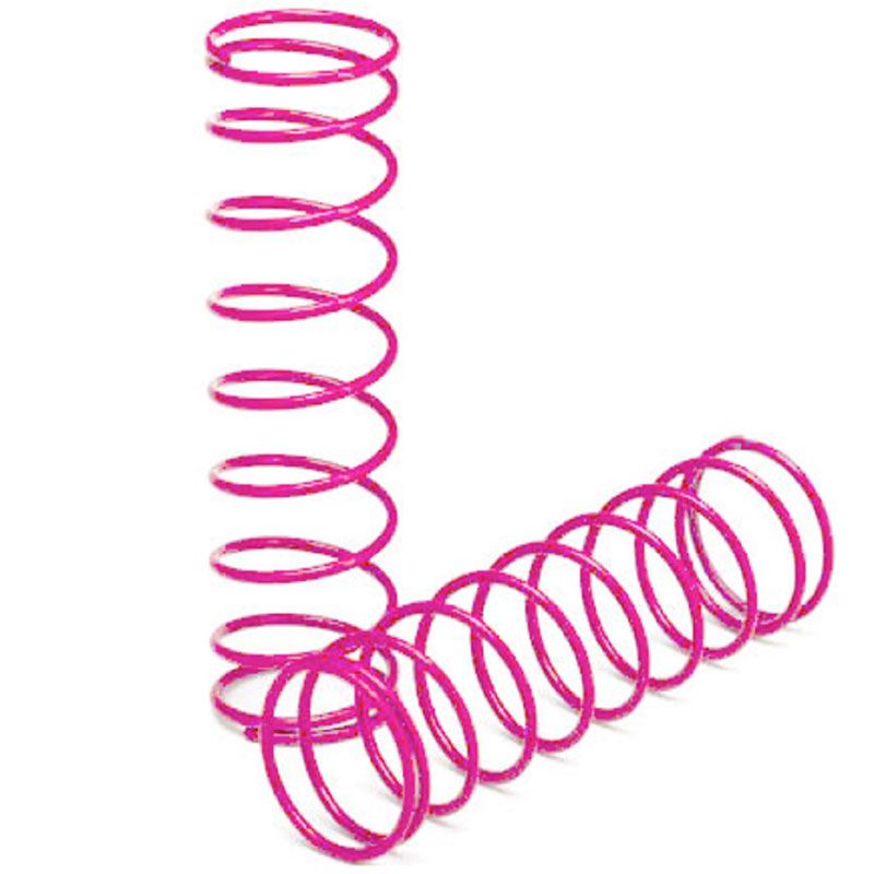 TRAXXAS SPRINGS FRONT (PINK) (2)