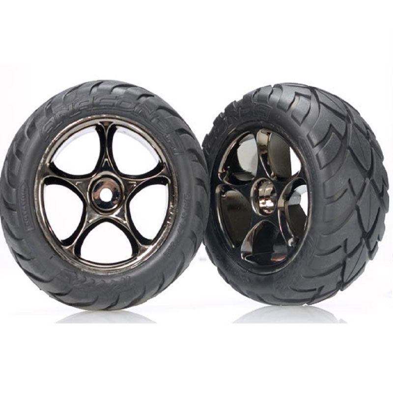TRAXXAS TYRES & WHEELS BANDIT REAR