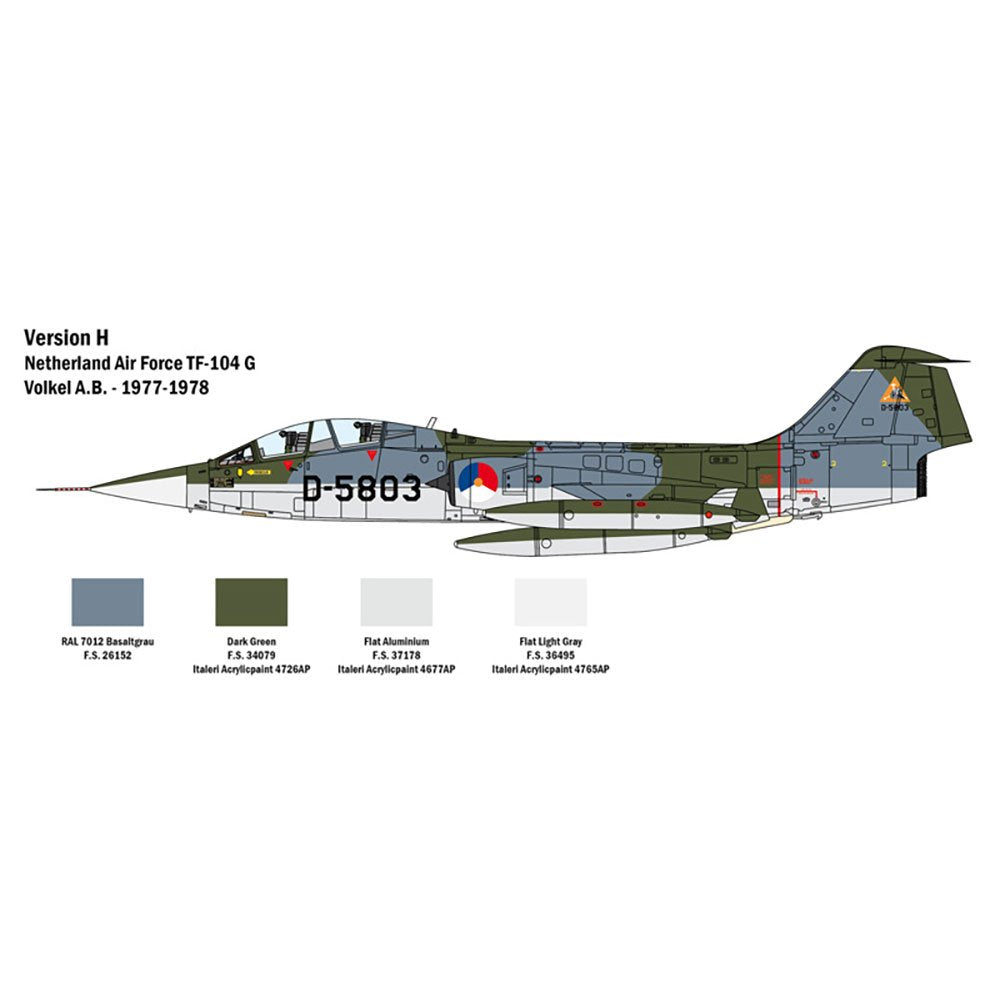 ITALERI 1/32 TF-104G STARFIGHTER