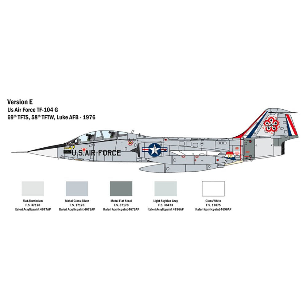 ITALERI 1/32 TF-104G STARFIGHTER