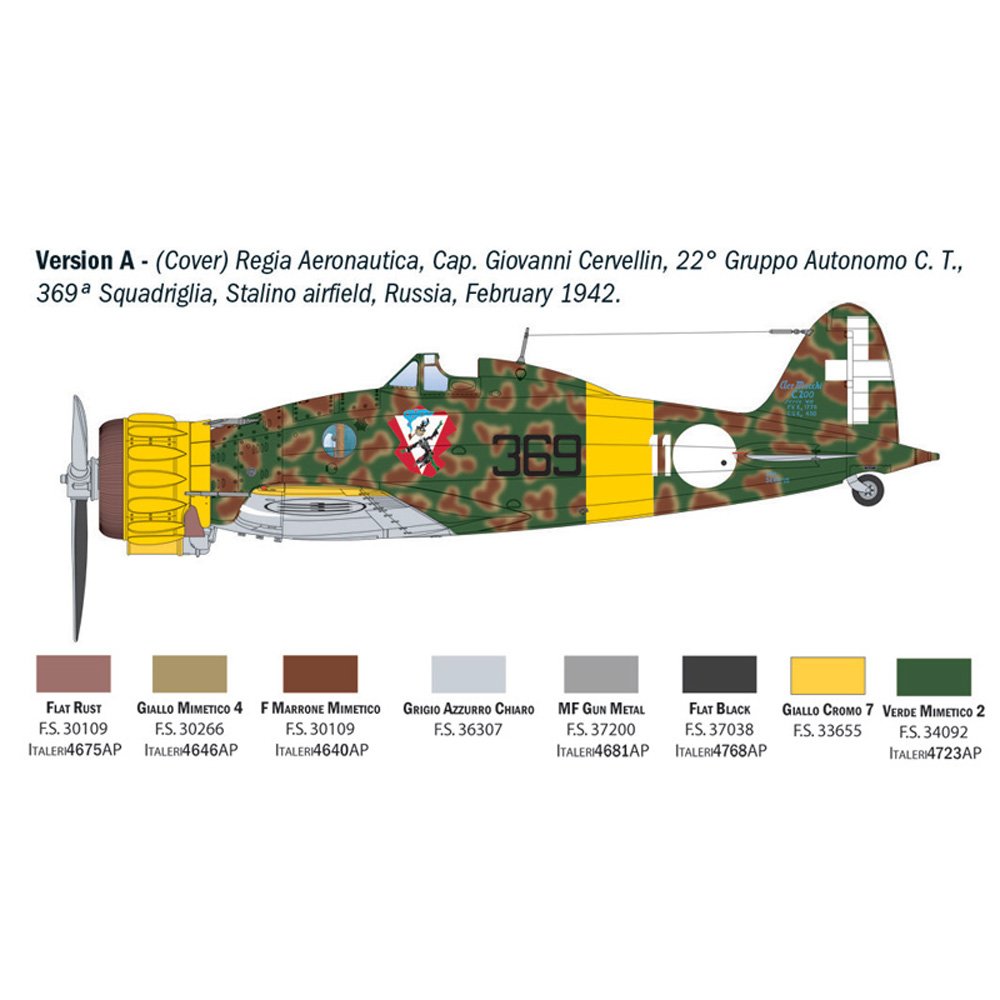 ITALERI 1/32 MACCHI MC.200 SAETTA