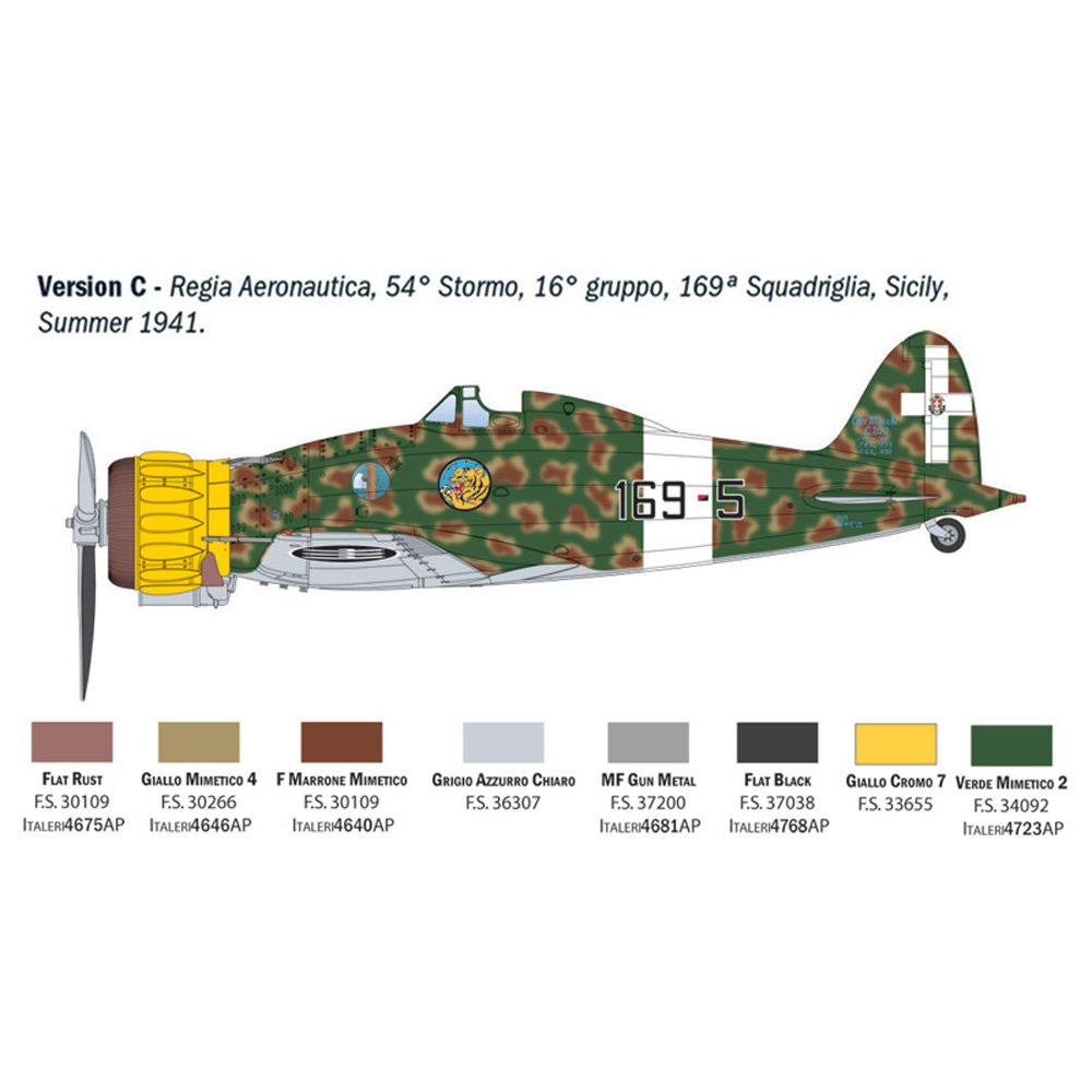 ITALERI 1/32 MACCHI MC.200 SAETTA