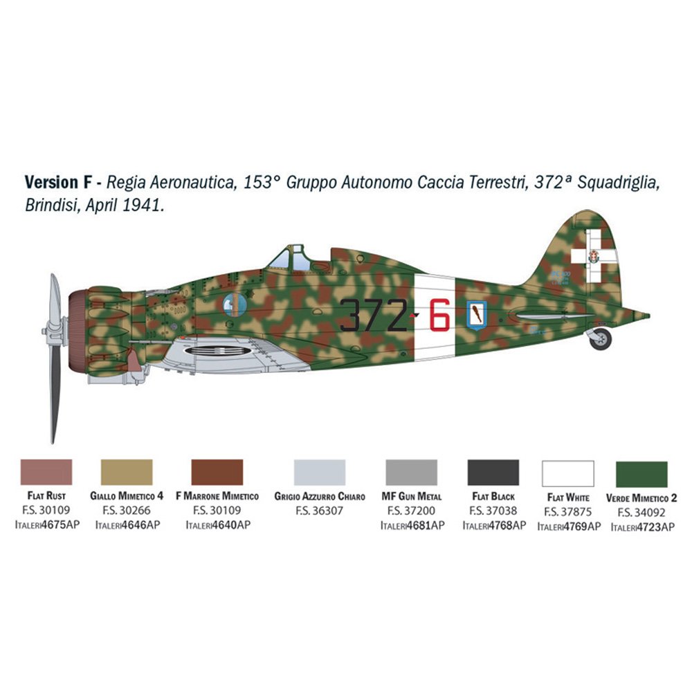 ITALERI 1/32 MACCHI MC.200 SAETTA