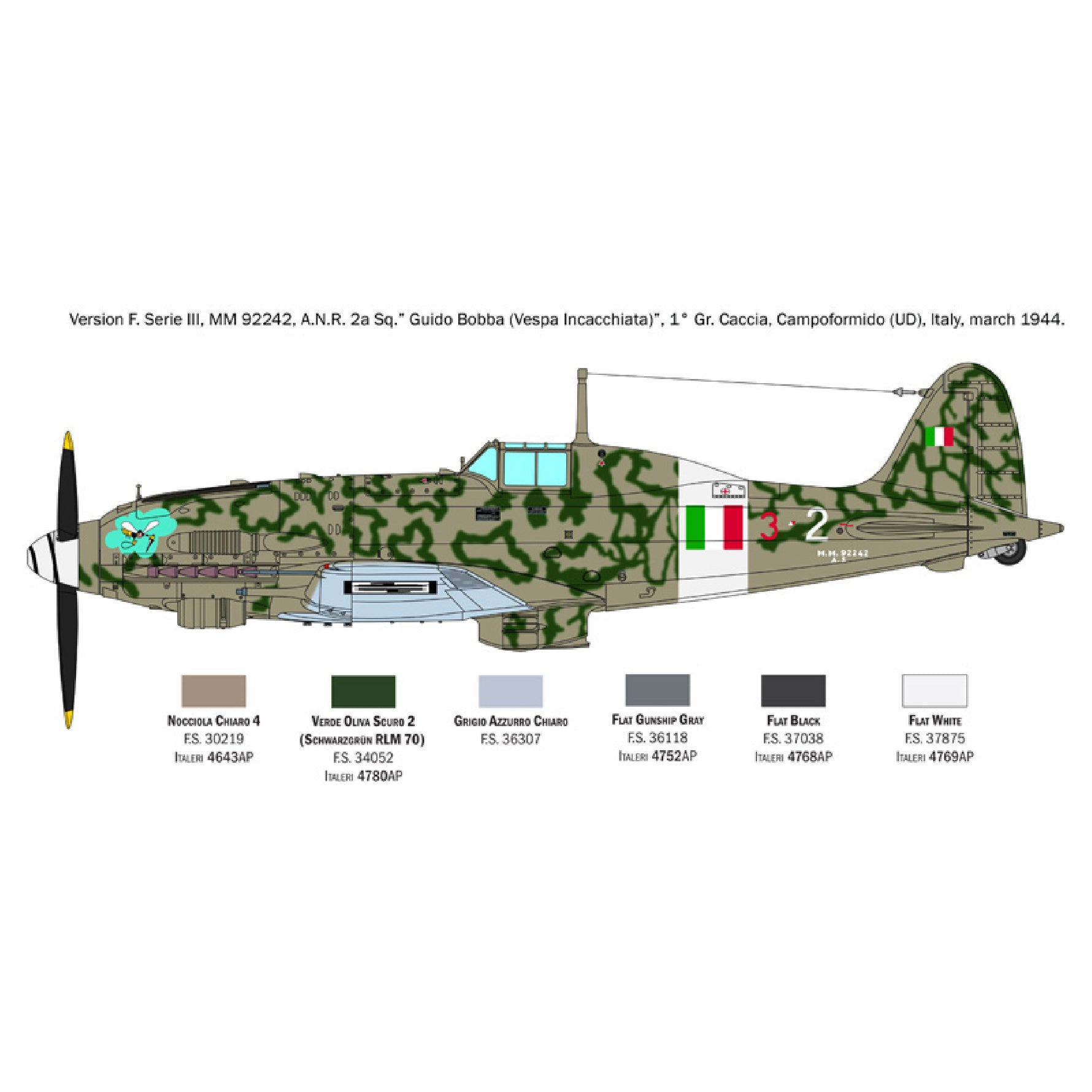 ITALERI 1/32 MC.205 "VELTRO"