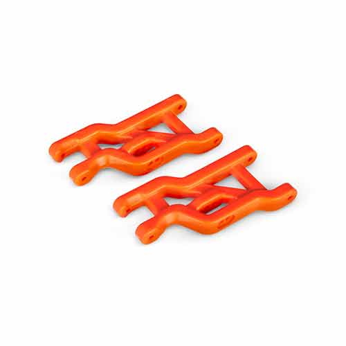 TRAXXAS SUSPENSION ARMS ORANGE FRONT HEAVY DUTY (2)