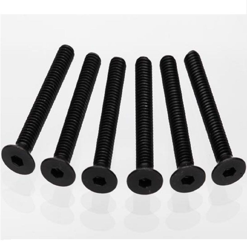 TRAXXAS SCREWS 4X30MM C/SUNK MACH (HEX) (6)
