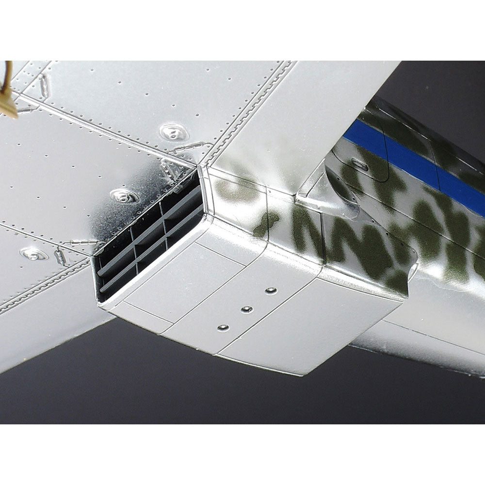 TAMIYA 1/48 KAWASAKI KI-61-ID HIEN (TONY) SILVER COLOR PLATED W/CAMO DECALS