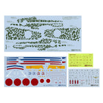 TAMIYA 1/48 KAWASAKI KI-61-ID HIEN (TONY) SILVER COLOR PLATED W/CAMO DECALS