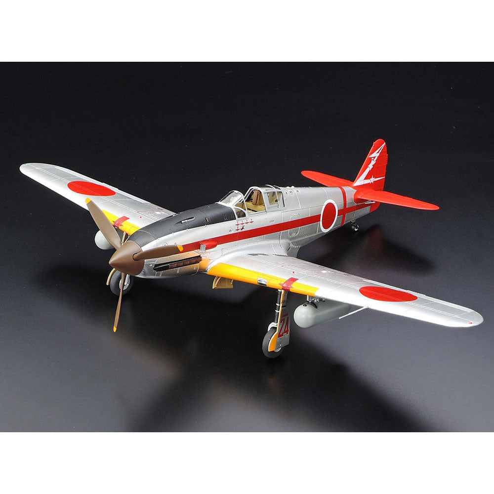 TAMIYA 1/48 KAWASAKI KI-61-ID HIEN (TONY) SILVER COLOR PLATED W/CAMO DECALS
