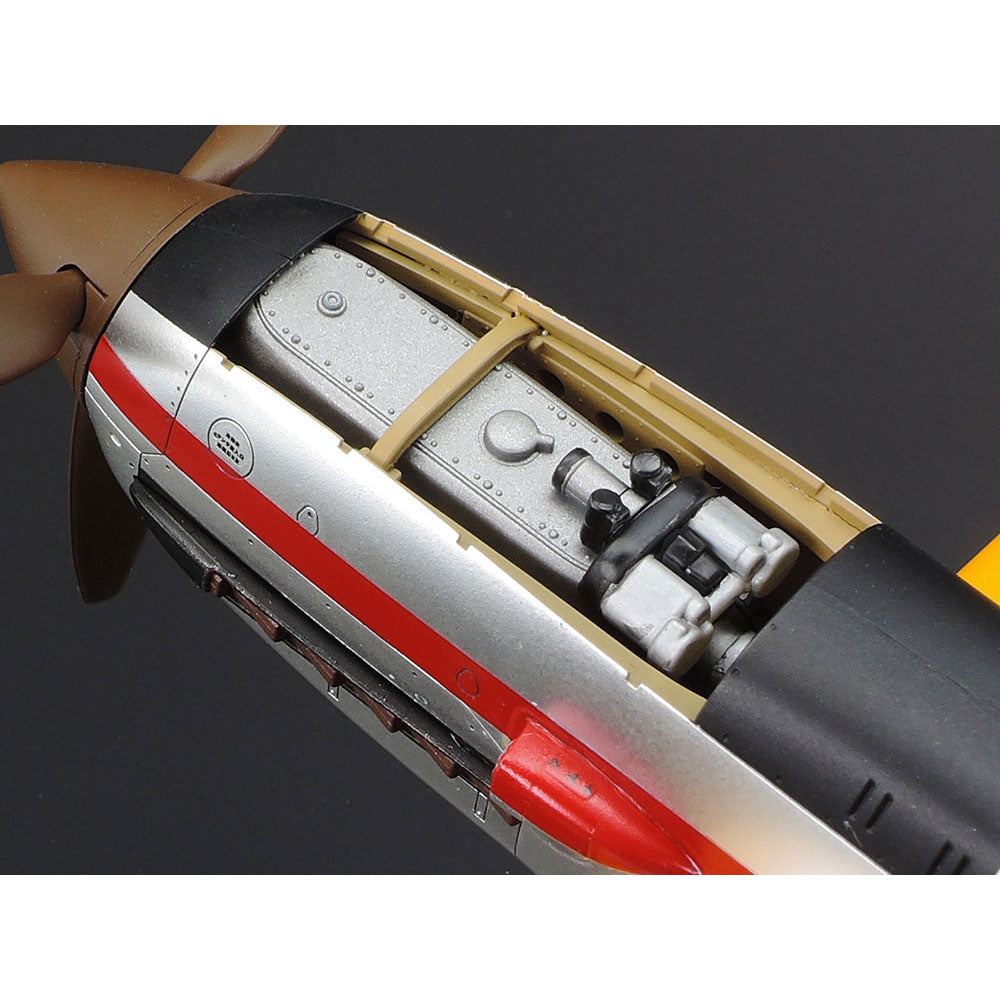 TAMIYA 1/48 KAWASAKI KI-61-ID HIEN (TONY) SILVER COLOR PLATED W/CAMO DECALS