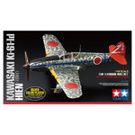 TAMIYA 1/48 KAWASAKI KI-61-ID HIEN (TONY) SILVER COLOR PLATED W/CAMO DECALS
