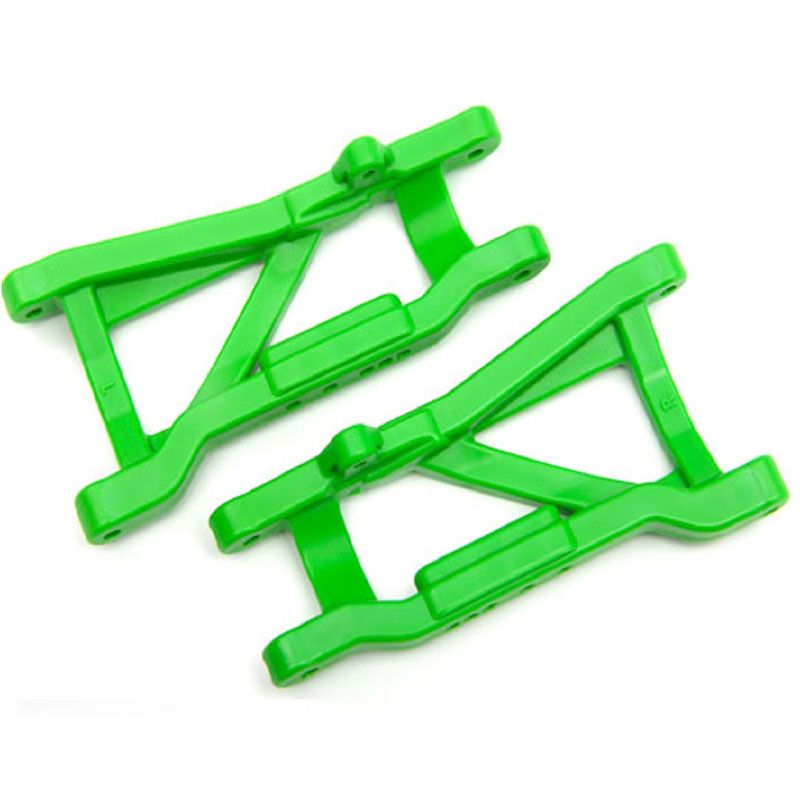TRAXXAS SUSPENSION ARMS GREEN REAR HEAVY DUTY (2)