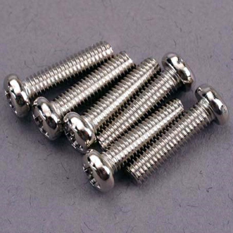 TRAXXAS ROUND/PANHEAD 3X12MM