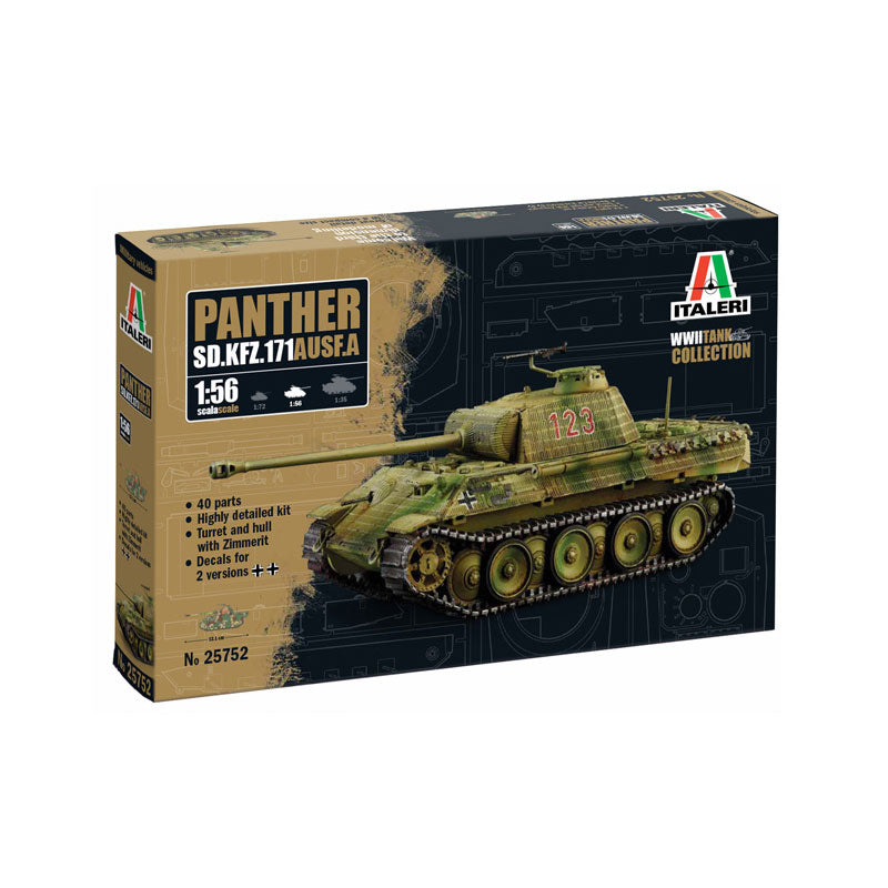 ITALERI 1/56 SD.KFZ. 171 PANTHER AUSF.A