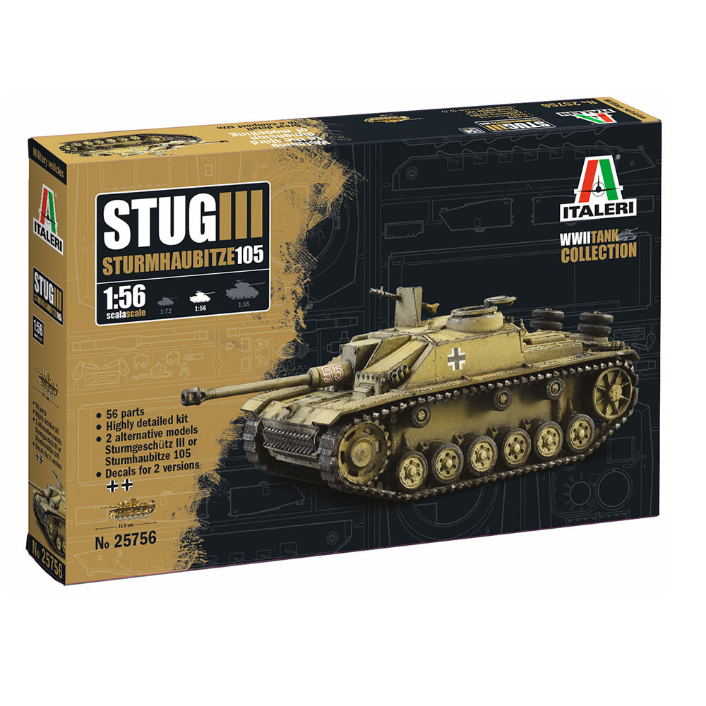 ITALERI 1/56 SD.KFZ. 142 STUG III