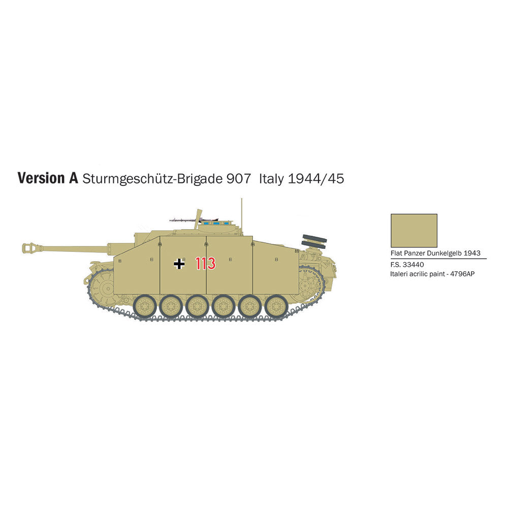 ITALERI 1/56 SD.KFZ. 142 STUG III