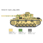 ITALERI 1/56 PANZERKAMPFWAGEN III AUSF. J/L/M/N