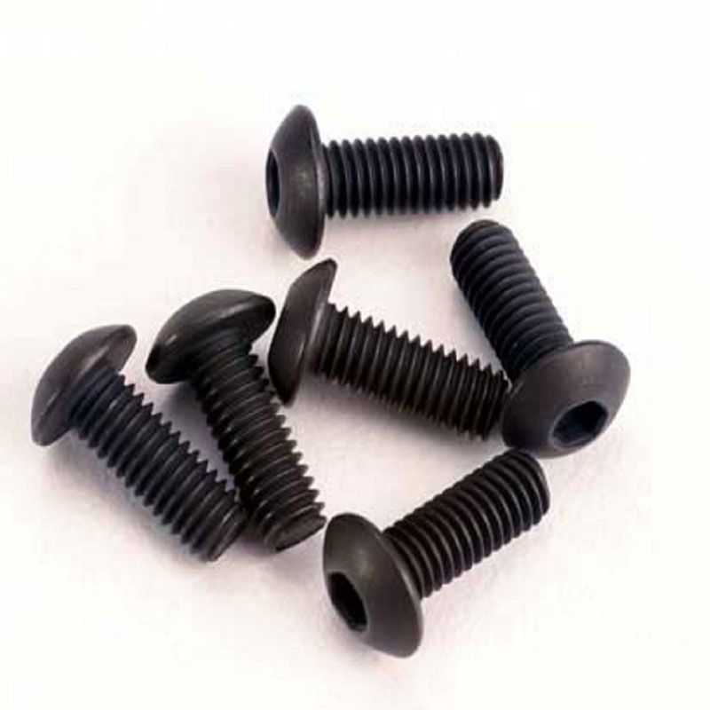 TRAXXAS BUTTON-HEAD SCREWS 3X8MM
