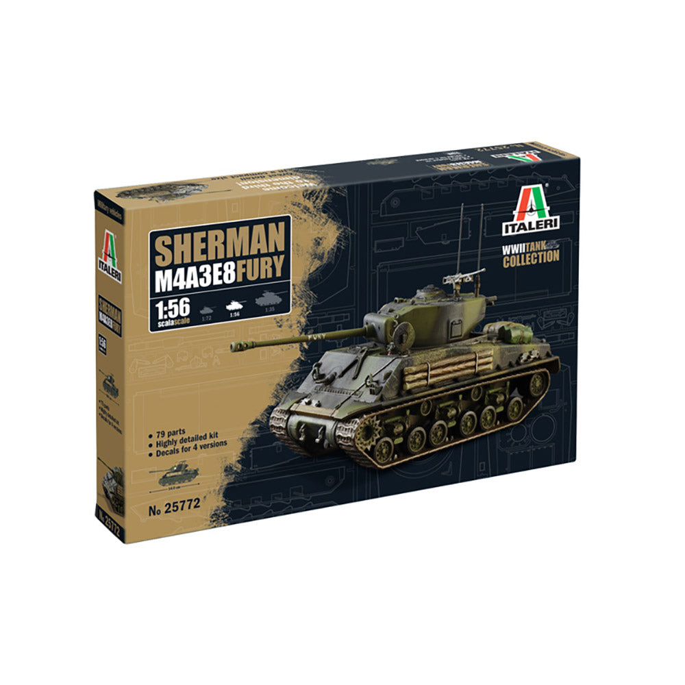 ITALERI 1/56 M4A3E8 SHERMAN