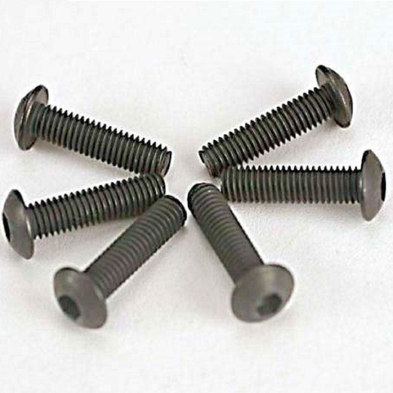 TRAXXAS BUTTON-HEAD SCRWS 3X12MM