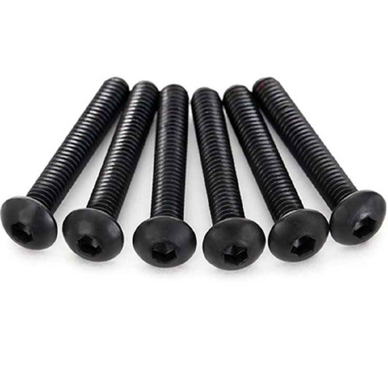 TRAXXAS SCREWS 4X22MM BUTTON-HEAD (6)