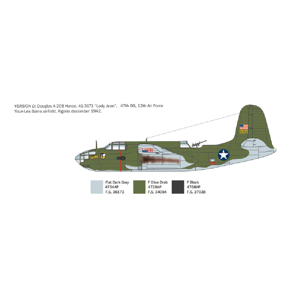 ITALERI 1/48 A-20B / BOSTON III