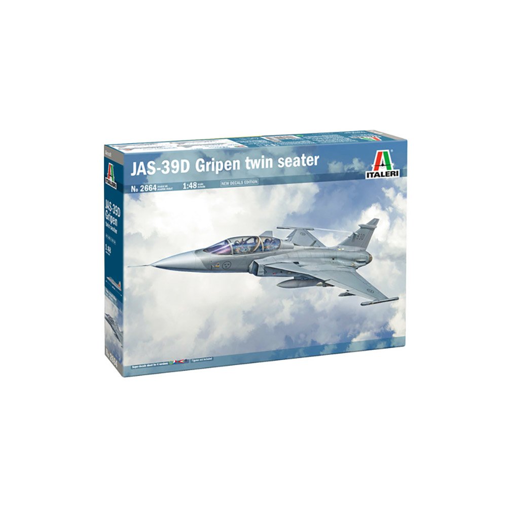 ITALERI 1/48 JAS-39D GRIPEN TWIN SEATER