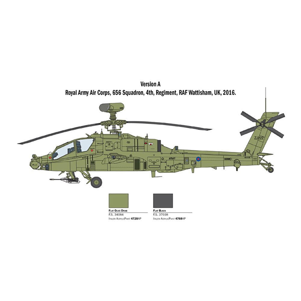 ITALERI 1/48 AH-64D LONGBOW APACHE
