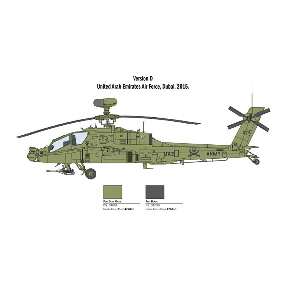 ITALERI 1/48 AH-64D LONGBOW APACHE