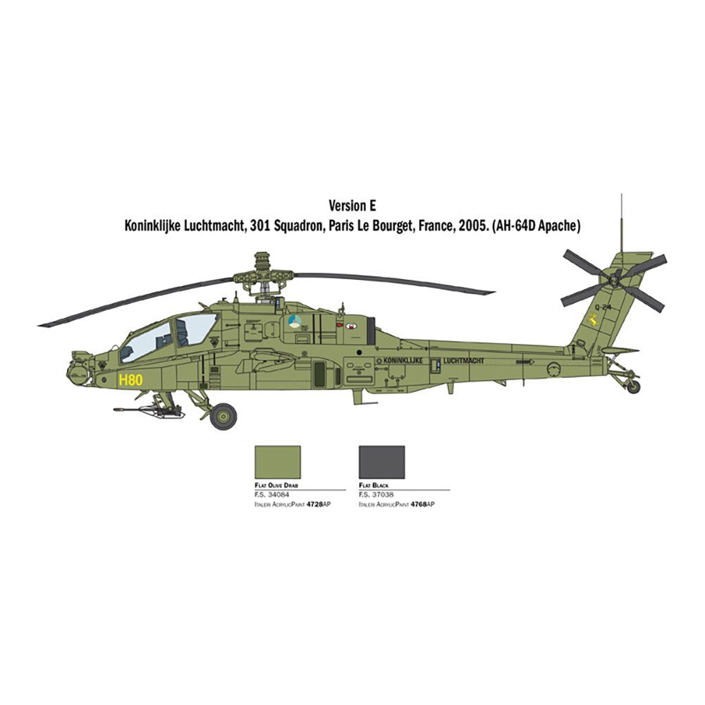 ITALERI 1/48 AH-64D LONGBOW APACHE