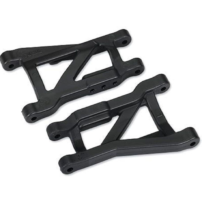 TRAXXAS SUSPENSION ARMS BLACK REAR (LEFT & RIGHT) HEAVY DUTY (2)