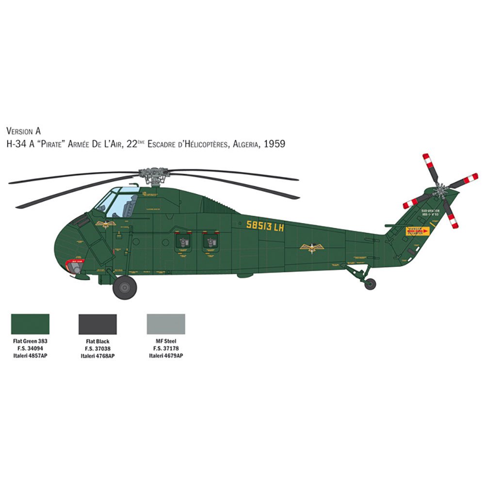 ITALERI 1/48 HUS-1 SEAHORSE / UH-34D