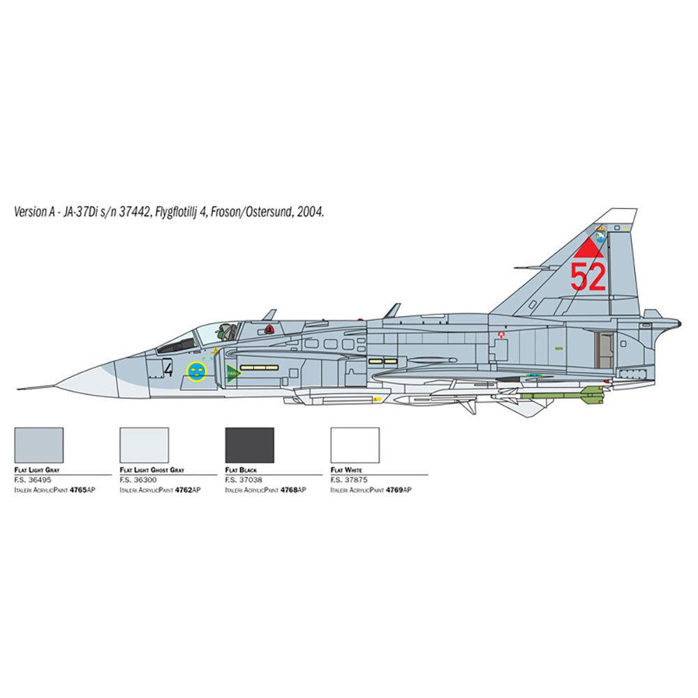 ITALERI 1/48 SAAB JA 37 / AJ37 VIGGEN