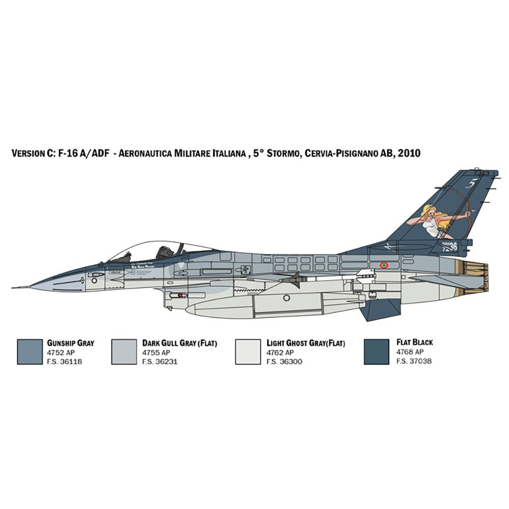 ITALERI 1/48 F-16A FIGHTING FALCON