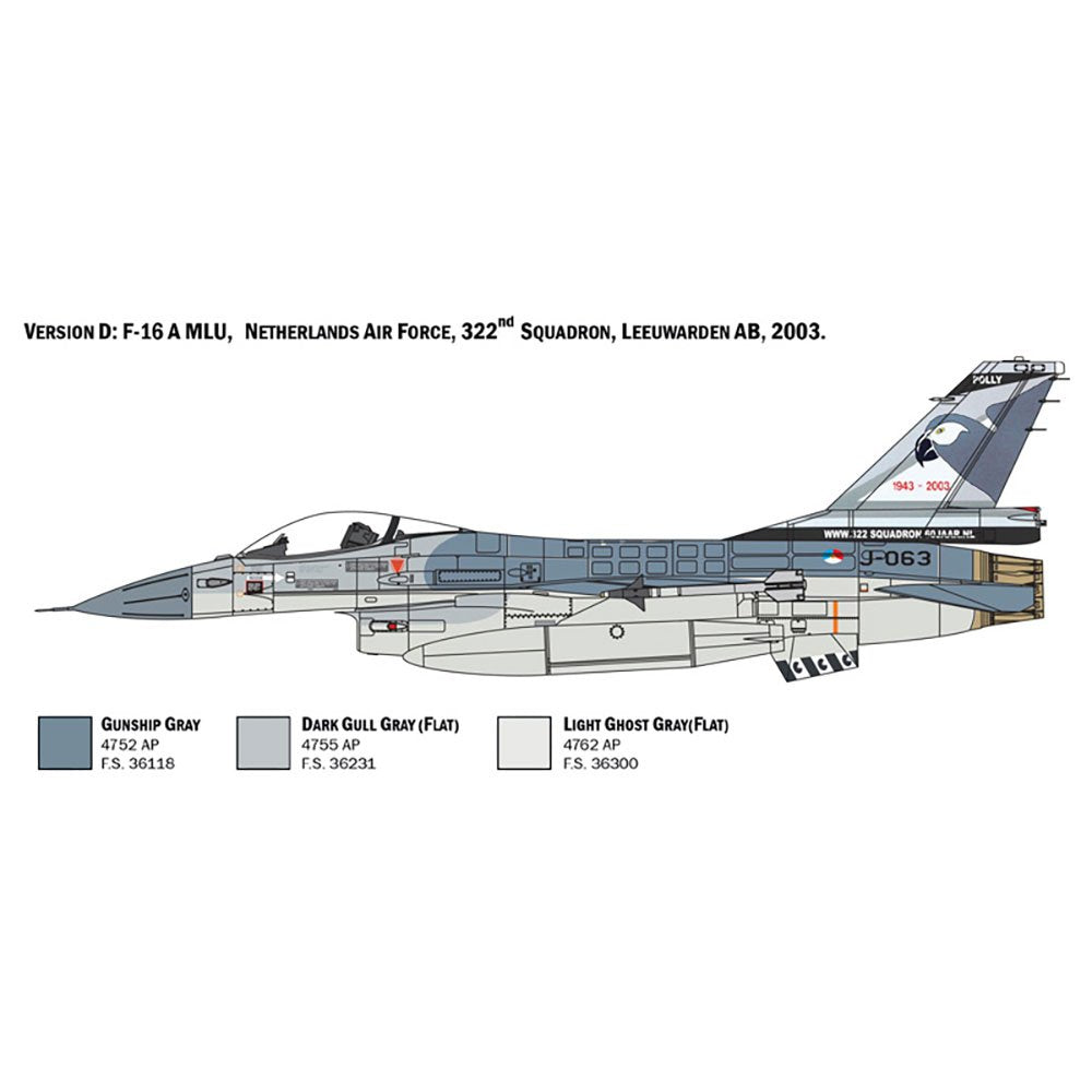 ITALERI 1/48 F-16A FIGHTING FALCON