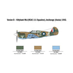 ITALERI 1/48 P-40 E/K KITTYHAWK WITH AUS. DECALS