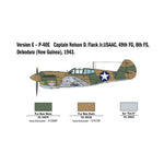 ITALERI 1/48 P-40 E/K KITTYHAWK WITH AUS. DECALS