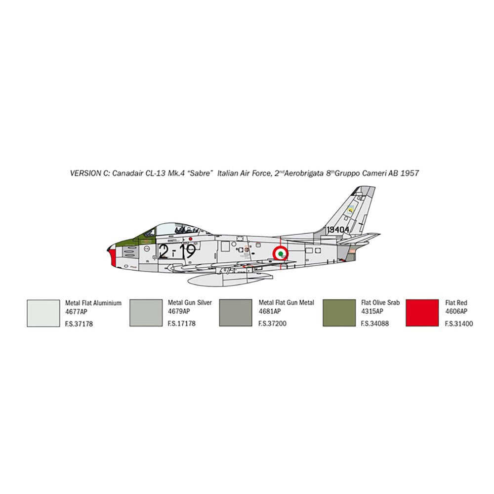 ITALERI 1/48 F-86E SABRE