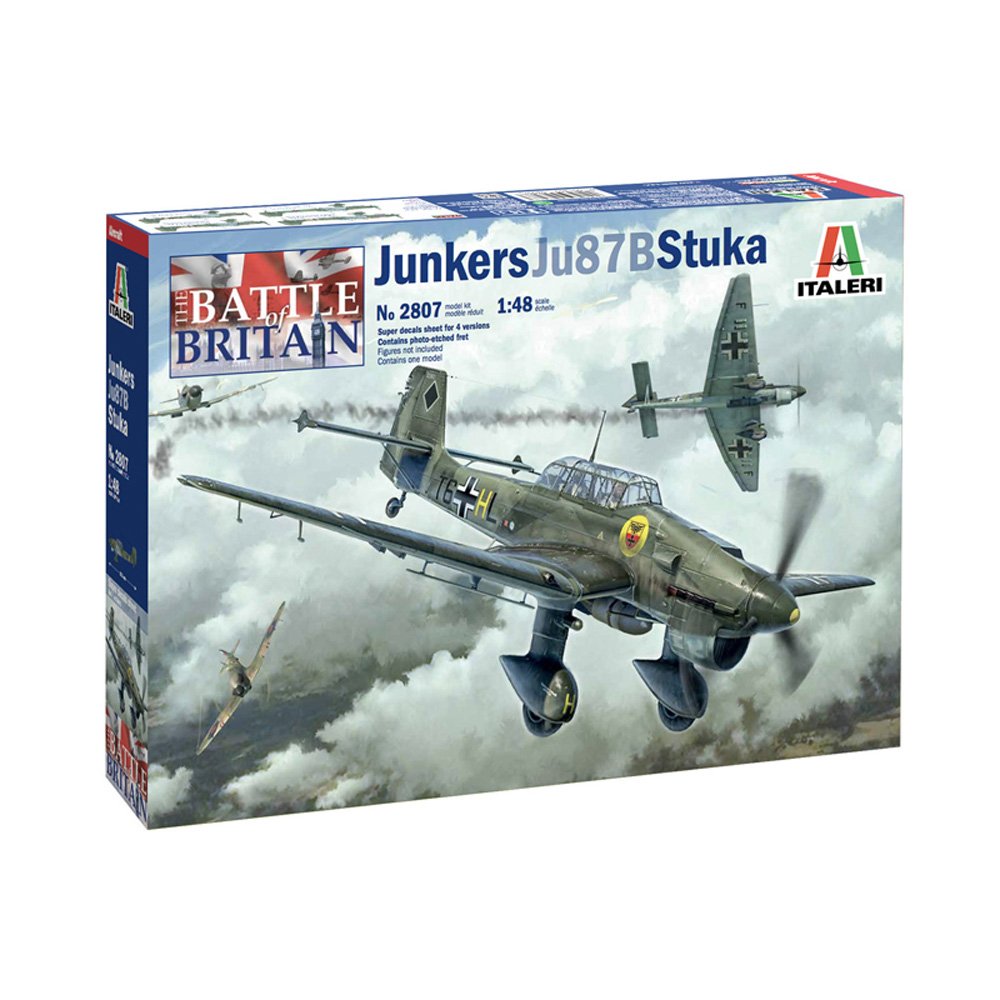 ITALERI 1/48 JUNKERS JU87B STUKA - BATTLE OF BRITAIN