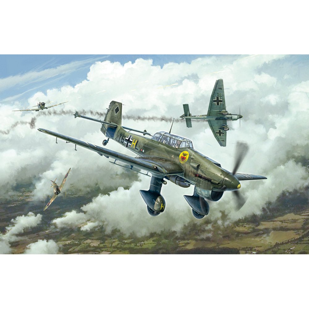 ITALERI 1/48 JUNKERS JU87B STUKA - BATTLE OF BRITAIN